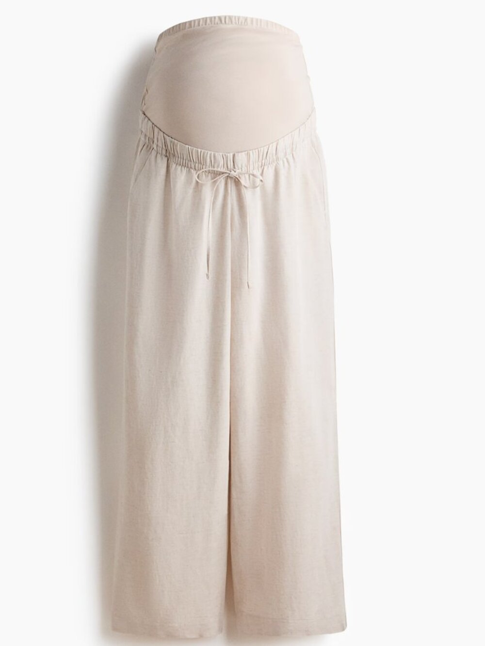 MAMA Linen-Blend Drawstring Pants- NEW WITH TAGS!